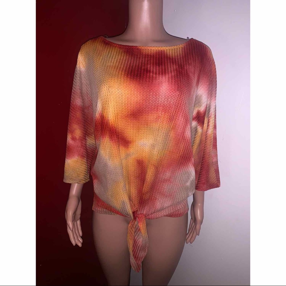 Women’s GeeGee Tie Dye Thermal Top